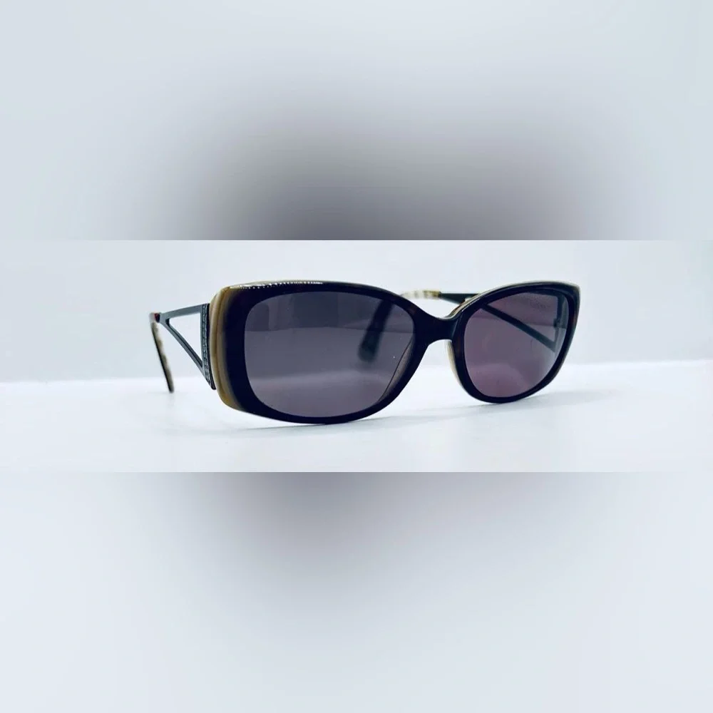 Brown Oval Sunglasses Frames Only